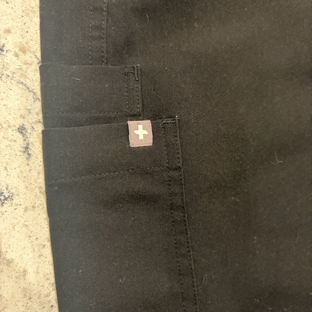Figs Men's Small Scrub Pants Black - Picture 2 of 7